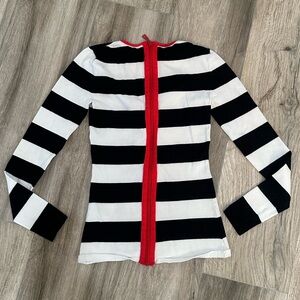 INTERMIX stripe long sleeve shirt